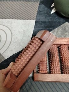 Single piece Wooden Foot Massager Roller