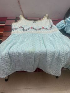 Beautiful Sky Blue Kurta Set