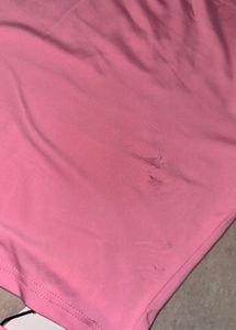 New Me Pink Co-ord Set (Top + Shorts) – With Tag