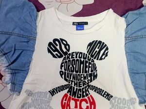 Zara Disney Graphic Tee