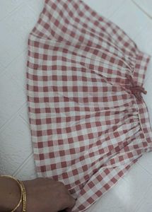 Cute Gingham Skirt
