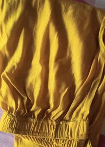 Stunning Yellow Embellished Gown
