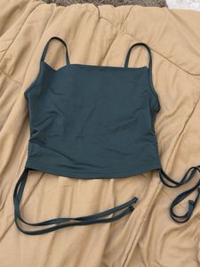 Stylish Green Crop Top