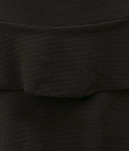 Black Co-ord Set (Top With Skirt)