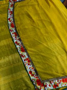 2 beautiful saree.. Vibrant Floral Print Saree