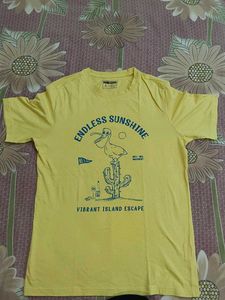 Yellow Graphic T-Shirt