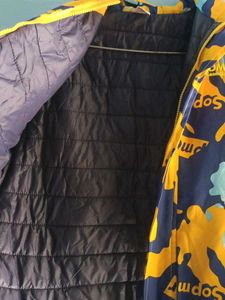 Cool Camo yellow and blue Print Jacket