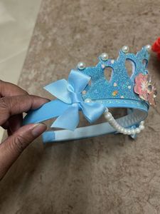 Sparkly Blue Princess Tiara