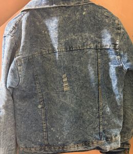 Acid Wash Denim Jacket