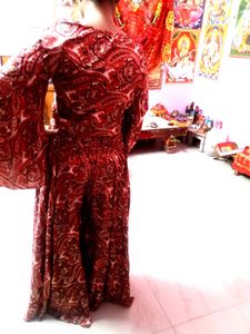 Elegant Paisley Print Ethnic Dress