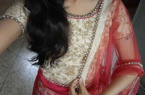 Women's Organza Lehenga Choli with Blouse