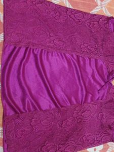 Lacy Purple Nightdress