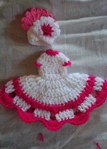 Handmade Crochet Flower Hair Clips