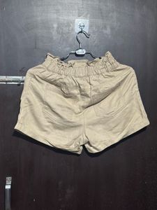 High Waisted Paperbag Shorts