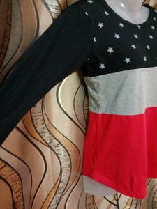 Three Shaded Top For Girls