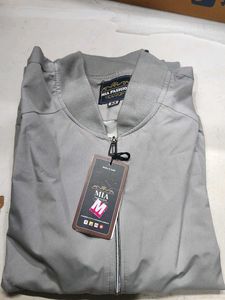 Men's Grey Bomber Jacket