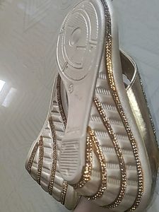 Sparkling Rhinestone Embellished Flats