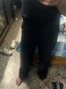brand new black straight fit jeans