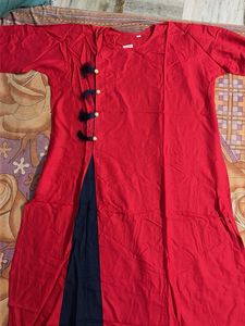 STYLISH KURTA | XXL | Red, Orange, Pink