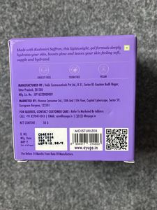 Ayuga Kashmiri Saffron Gel Moisturizer