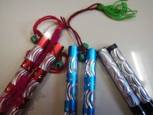 Decorative Dandiya Sticks - Set of 3 Pairs