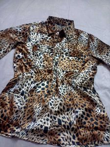 SHEIN BRAND SALE🎊 Animal Print Shirt