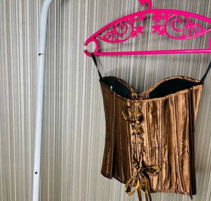 Shiny Corset Top