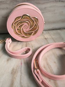 🆕Pink Round Crossbody Bag