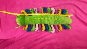 Colorful Plush Caterpillar Toy