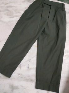 Olive Color Pant For Baby Boy 3- 4 Year
