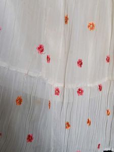Boho Embroidered Tiered Skirt