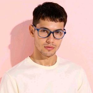 Lenskart Air Online Blue Full Rim RectangularFlexi