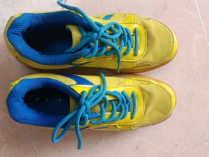 Yellow &amp; Blue Athletic Shoes