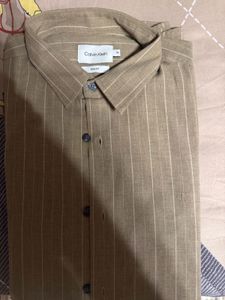 Calvin Klein Slim Fit Striped Shirt