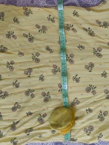 Yellow Floral Print Blouse