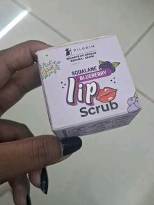 Pilgrim Squalane Blueberry Lip Scrub