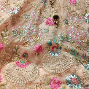 multi    Embroidered Lehenga Choli
