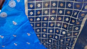 Blue Saree