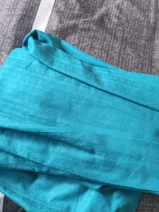 Bohemian Style Teal Blue Skirt Navratri