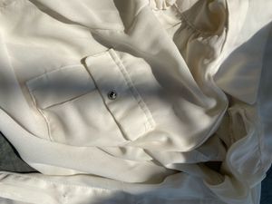 Elegant White Pocket Shirt