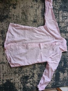 Striped Button-Up Shirt