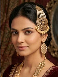 Exquisite Indian Bridal jhumar