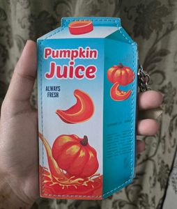 Cute Juice Carton mini Pouch
