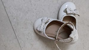 Cute White Baby Shoes