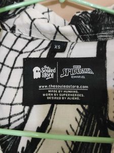 Spider-Man Graphic Print Short Sleeve Shirt