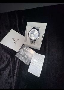 Elegant GUESS Silver Watch
