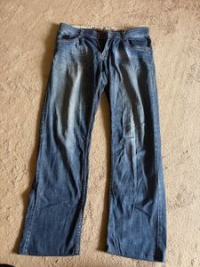 FEDERAL LAW JEANS Classic Blue Wash Denim Jean
