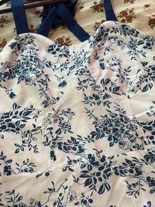Littlebox Floral Midi Dress with knotted split