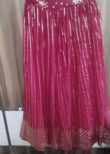 Red &amp; Gold Girls Dress