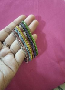 Set of 10 Dazzling Bracelets